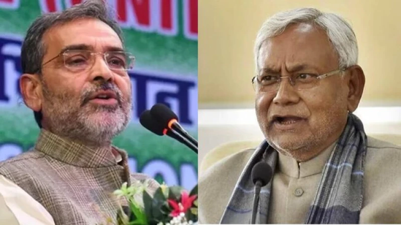 Bihar Politics: NDA में वापसी के कयासों में नीतीश कुमार, उपेंद्र कुशवाहा ने दिया बड़ा बयान, बयान पर कई राजनीतिक पार्टियों का हमला