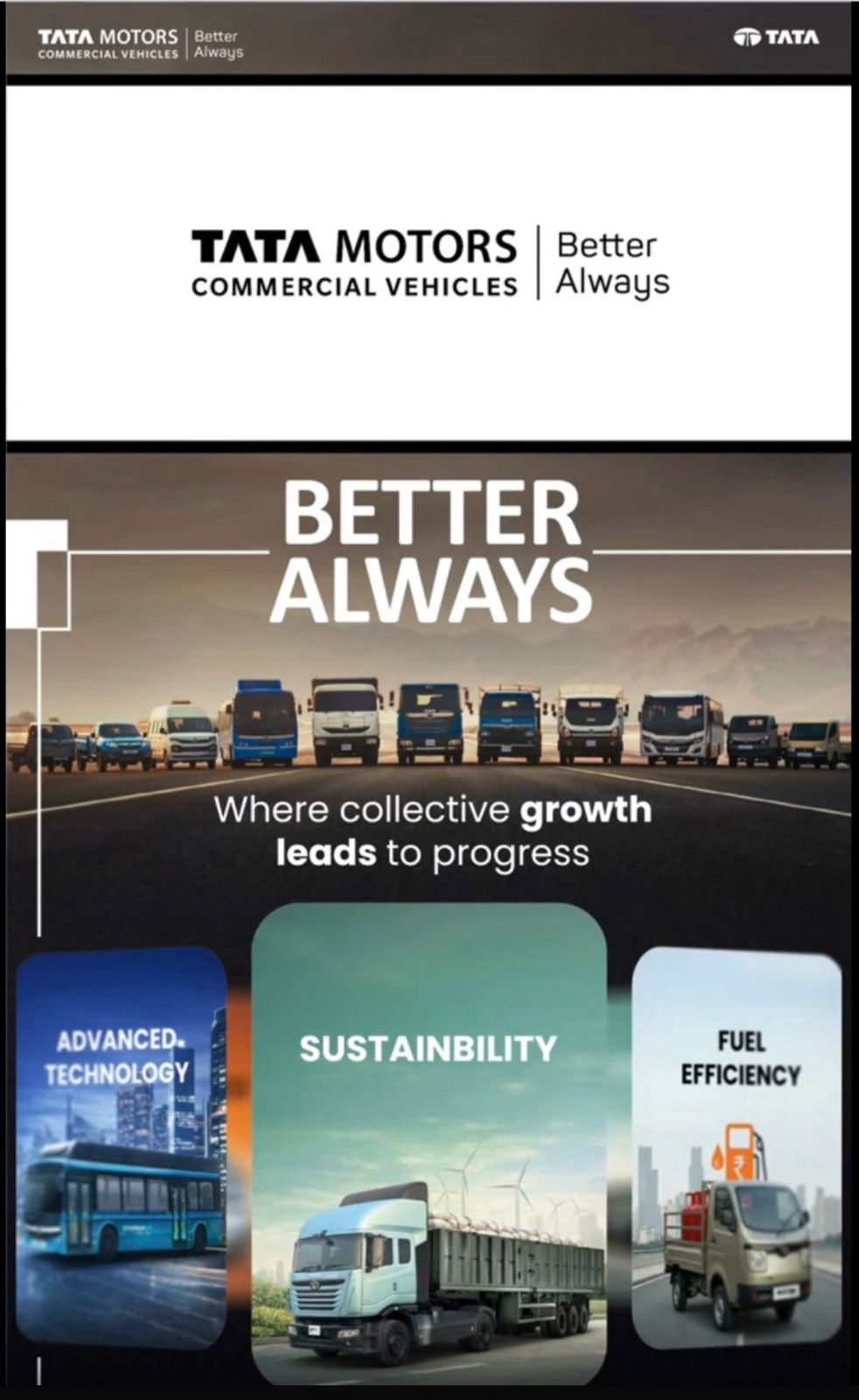 Tata Motors Advertisement